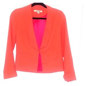 Forever 21 orange blazer